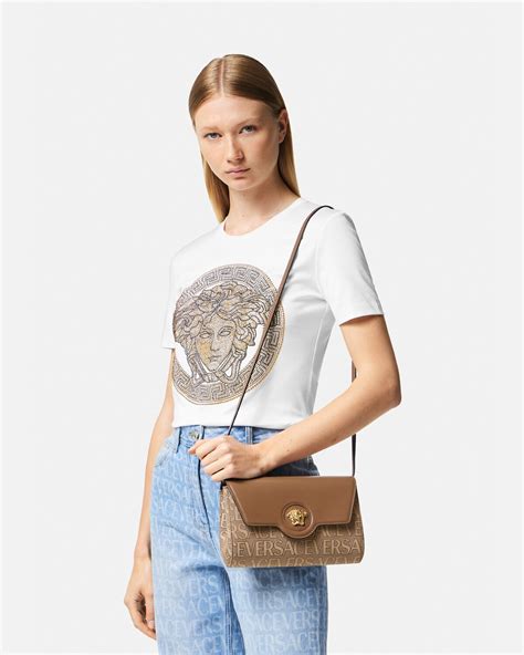 versace collection crossbody bag|Versace shoulder bag sale.